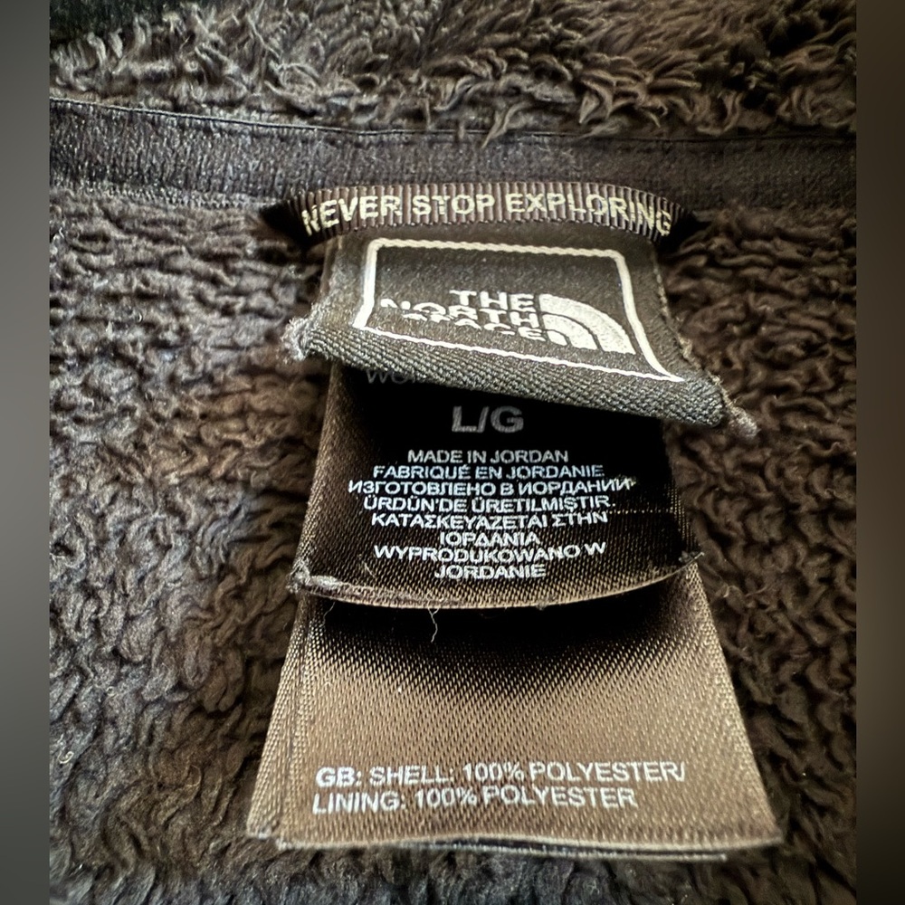 The North Face Osito Black Jacket Large - Picture 3 of 4